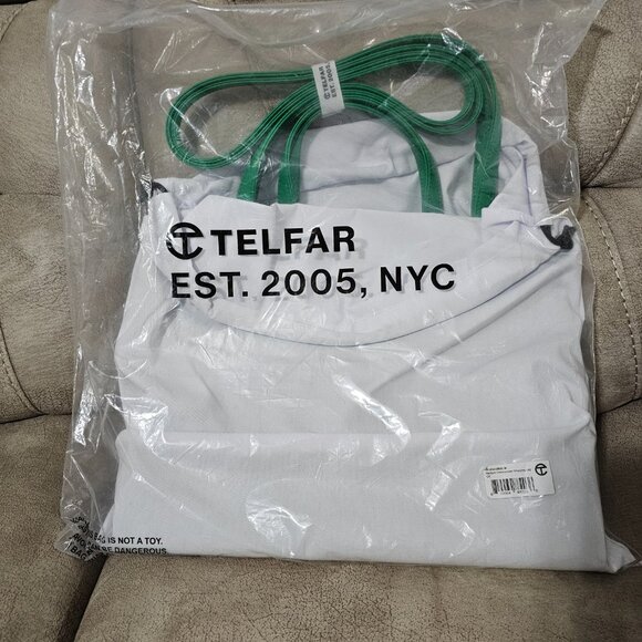 Telfar Medium Green Screen Shopping Bag - Picture 5 of 5